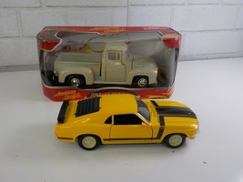 1/24th Scale American Graffiti 1956 Ford F-100 Pickup and 1970 Boss 302 Mustang  - £31.43 GBP