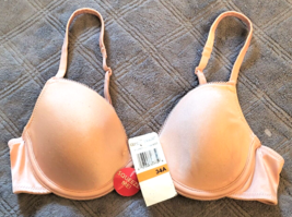 34A Lily of France Convertible Padded Push Up Underwire Bra 2101425 - $18.79