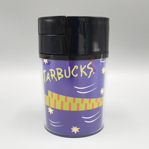 Vintage Starbucks Snowman Tumbler Plastic Thermo Serv USA 8 oz Travel Cup UNUSED - £13.98 GBP