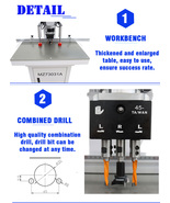 Hinge Boring Drill Press Machine Woodworking Wood Hole Puncher Cutter 3Z... - $1,765.84 CAD