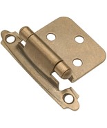 Hickory Hardware P144-AB 2-3/16-Inch by1-Inch Surface Self-Closing Hinge... - £7.94 GBP