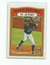 Jesus Sanchez (Miami) 2021 Topps Heritage In Action, Puzzle Back Rookie #312 - £7.46 GBP