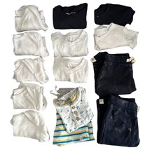 BURT&#39;S BEES Baby Boy Infant Lot - 14 Gently Used Clothes - Newborn &amp; 3-6 Months - £46.15 GBP