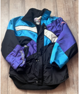Vintage Sno Rider USA Thinsulate Winter Snowmobile Ski Jacket Size S USA 80's - $59.37