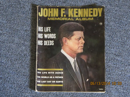 John F. Kennedy Memorial Album 1964 - £5.86 GBP