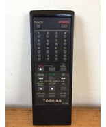 Vintage OEM Genuine Toshiba Television TV VCR Player Remote Control Blac... - £23.59 GBP