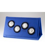 2014 Kennedy Half Dollar 50th Anniversary Silver 4-Corner Kit With Box &amp;... - €199,14 EUR