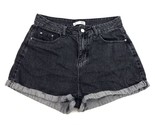 CC. Black Denim Shorts Women Thr Best Choice Smiling Girl (Unknown Size) - £11.84 GBP