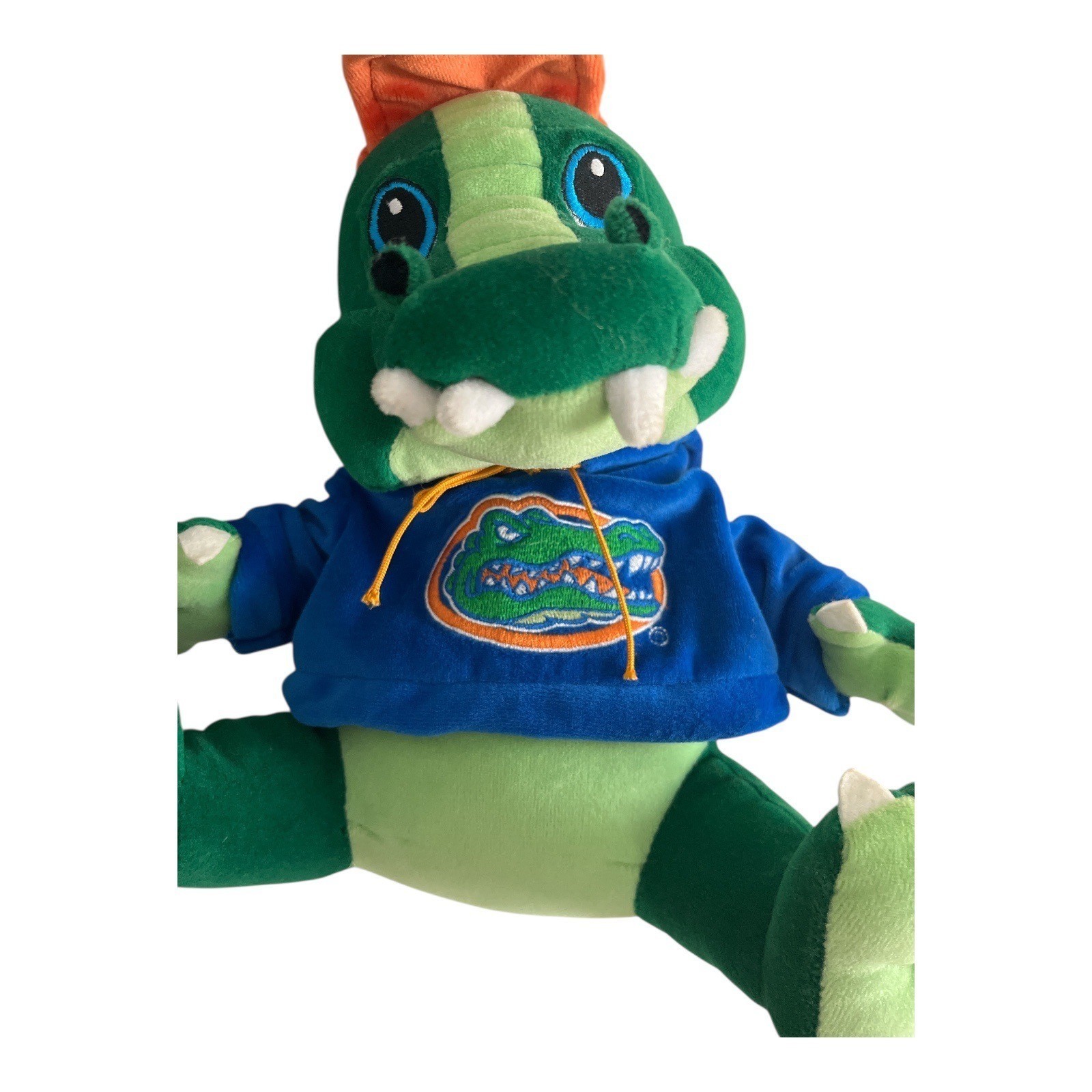 Florida Gators 10” Plush Albert Alligator Mascot in Hoodie and Hat Item image 2