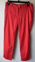 H&amp;M Ankle Length Slacks Red Pants Size 4 - $296.56 MXN