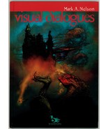 Mark A. Nelson SIGNED Visual Dialogues Art Book Original Aliens Alien AV... - $98.99