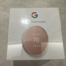 Brand New Google Nest Thermostat Sand Smart Thermostat Home Programmable Wifi - £63.72 GBP