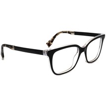 Fendi Eyeglasses FF 0077 DU0 Black/Clear Square Frame Italy 50[]17 140 - £79.91 GBP