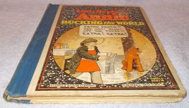 Vintage Little Orphan Annie Bucking the World 1929 Comic Hard Cover Book No 4 - £15.85 GBP