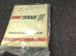 1963 Dodge Personnalisé Huit Eighty 88 Service Atelier Réparation Manuel Origine - £12.02 GBP