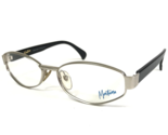 Vintage Montana Eyeglasses Frames M715 COL 1826 Black Matte Silver 55-17... - $65.29