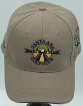 Santa Ana Golf Club Cap Beige Golfing Game Course Hat Pukka Adjustable S... - $12.55