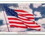 Bandiera Americana Vecchio Glory Patriottico 48 Stella 1917 Wb Cartolina W3 - $3.36