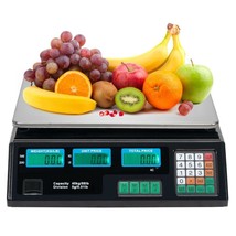 Digital Weight Price Scale 40Kg 88Lb Price Computing Food Vegetable Meat Scales - £48.75 GBP