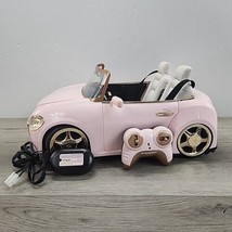 American Girl Doll Pink &amp; Gold RC Sports Car  - Car, Remote &amp; Charger - ... - £113.66 GBP