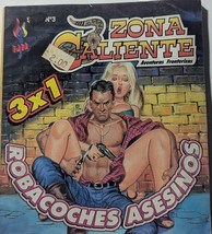 Zona Calienta Aventuras Fronterizas 3x1 Roobacoches Asesinos comic book - $7.95