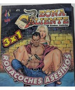 Zona Calienta Aventuras Fronterizas 3x1 Roobacoches Asesinos comic book - $11.00 CAD