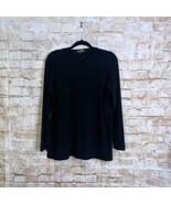 Sympli Black Laglenlook Tunic Top Size 16 - $44.55