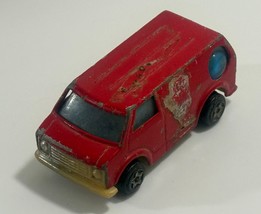 Vintage And Rare 1981 Red “Chuck E Cheese” Summer Van - Diecast Car - 1:... - $2.96