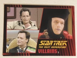 Star Trek The Next Generation Villains Trading Card #55 Q John DeLancie - £1.57 GBP
