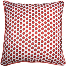 Big Island Bay Scallop Tiny Scale Print Throw Pillow 26x26, with Polyfill Insert - £63.90 GBP