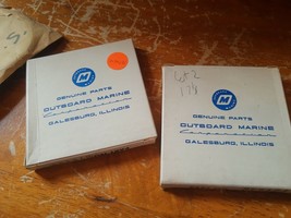 OEM NOS OMC Johnson Evinrude Outboard Engine Piston Ring Set # 378424 / ... - $17.01