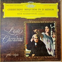 Cherubini - Requiem in D Minor Igor Markevitch / Deutsche Grammophon Ste... - £11.04 GBP