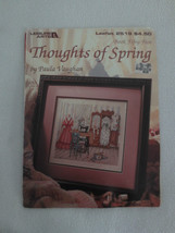 Leisure Arts THOUGHTS OF SPRING Cross Stitch Pattern Book - Used - £3.95 GBP