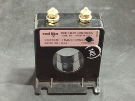 RED LION CONTROLS CT005001 CONTROLS MODEL CT CURRENT TRANSFORMER PN# CT0... - $39.00