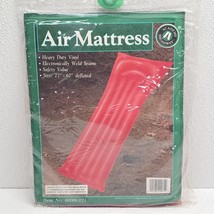 Vintage Academy Broadway Heavy Duty Vinyl Red Air Mattress No. 80000/071 - $555.92 MXN