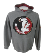 E5 Sweatshirt Hoodie Florida Seminoles &#39;Noles unisex M big applique logo... - £51.24 GBP