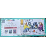 BRAND NEW Yourigami Kids Convertible Play Fort Couch in BLUE LAGOON - £155.66 GBP