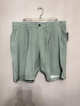 VTG 1946 Men&#39;s Green Quick Dry 4 Way Stretch Moisture Wicking Shorts 38 NWT - £18.31 GBP