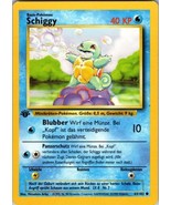 Pokemon Schiggy Base Set Common 1st Edition 63/102 German  - £15.80 GBP