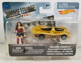 DC Justice League Wonder Woman-Amazonian Warrior Hot Wheels Mighty Mini&#39;... - £7.18 GBP