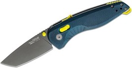 SOG Aegies At Tanto Indigo Acid Folding Knife 3in Blade Ambidextrous - £70.92 GBP
