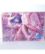 Shorekeeper Waifu Card Anime Girl Glitter Pink Stockings  Art Oversized ... - €19,60 EUR