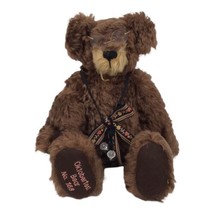 Hermann Mohair Oktoberfest Bear Articulated 13&quot; Octoberfest Plush German... - $28.05