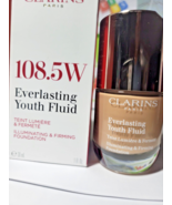 Clarins Everlasting Youth Fluid Foundation 108.5W, 1oz / 30ml NIB - $28.22 CAD