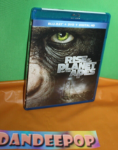 Rise Of The Planet Of The Apes DVD Blu Ray Movie - £7.83 GBP