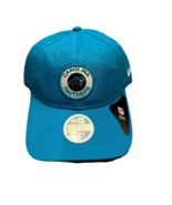 NWT New Carolina Panthers New Era 9Twenty Logo Patch Women&#39;s Adjustable Hat - £17.09 GBP