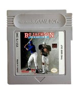 Bo Jackson Game Boy Nintendo Baseball Sports Video Game With Case ELEC - $41.01 CAD