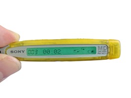 Remote Control For SONY WALKMAN MiniDisc MD RM-MZ2S -YELLOW - $44.55