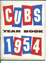 Chicago Cubs Baseball YEARBOOK-1954-STATS-INFO-PLAYER PHOTOS-INFO-fn - £94.30 GBP