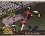 Aaahh Real Monsters Trading Card 1995 #61 Oblina Inside Out - $1.97